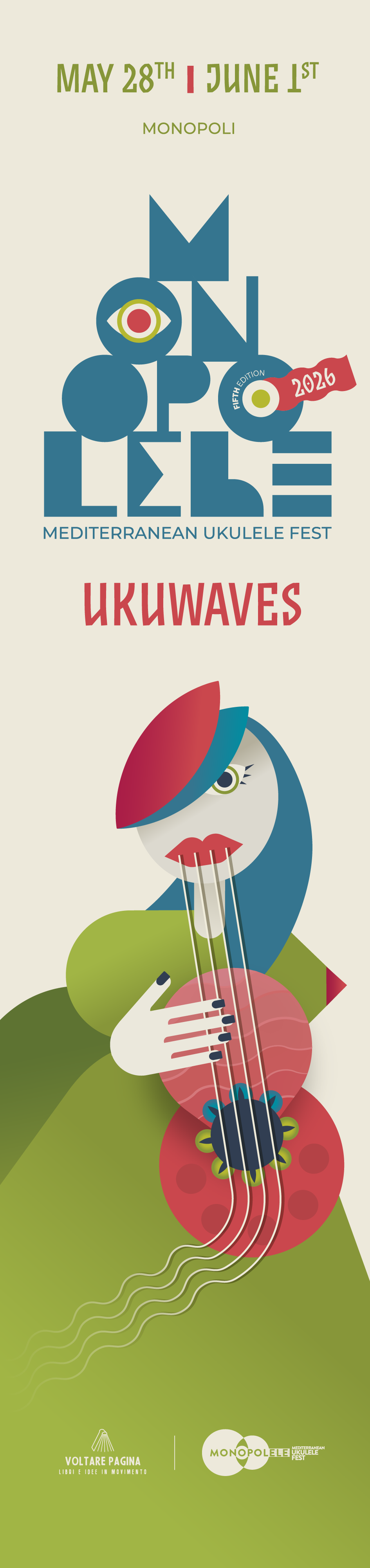 28 maggio - 1 giugno - Monopolele 2026 Mediterranean Ukulele Fest - Ehi Uke!